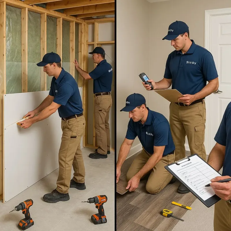 Repairs and Reconstruction process in Cherokee County, GA