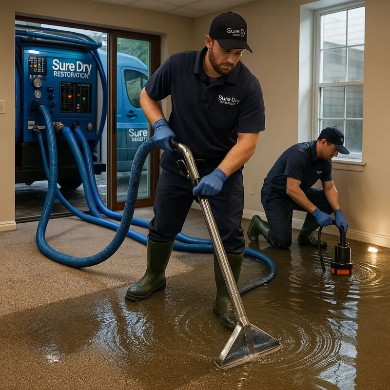Water Extraction and Removal process in Cherokee County, GA